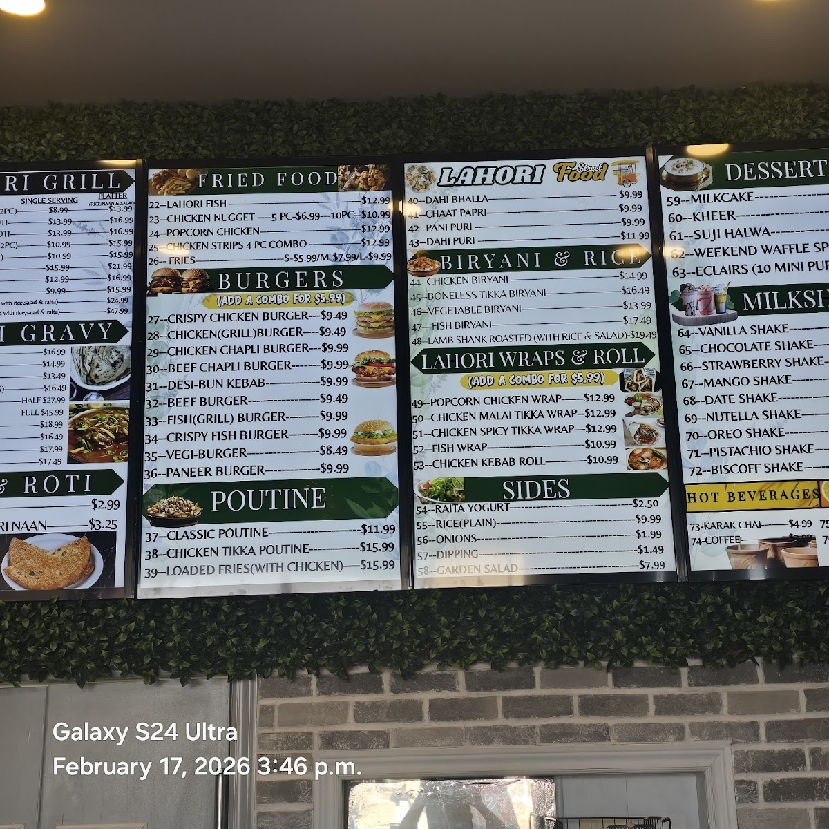 Yum Lahori Grill Photo Menu 7