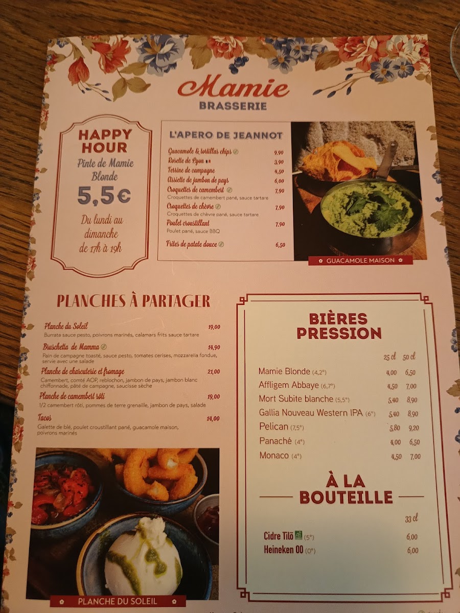 Mamie Photo Menu 10