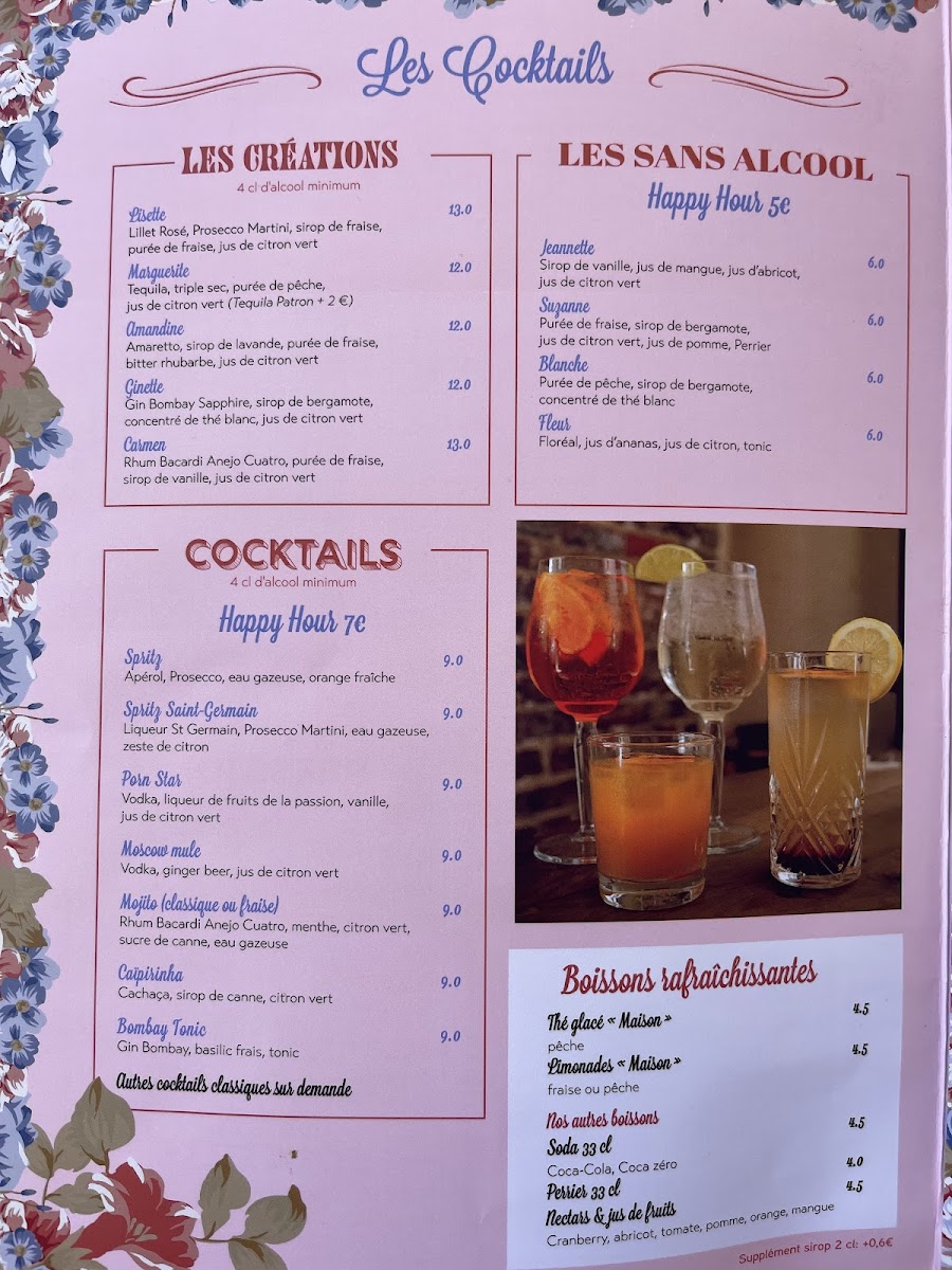 Mamie Photo Menu 2