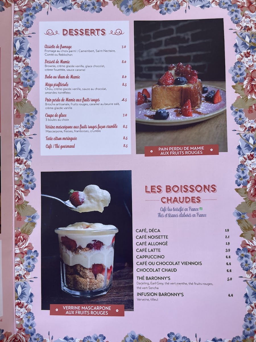 Mamie Photo Menu 6