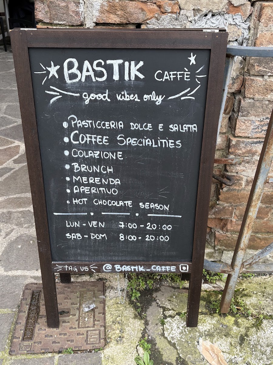 Bastik caffè Photo Menu 1