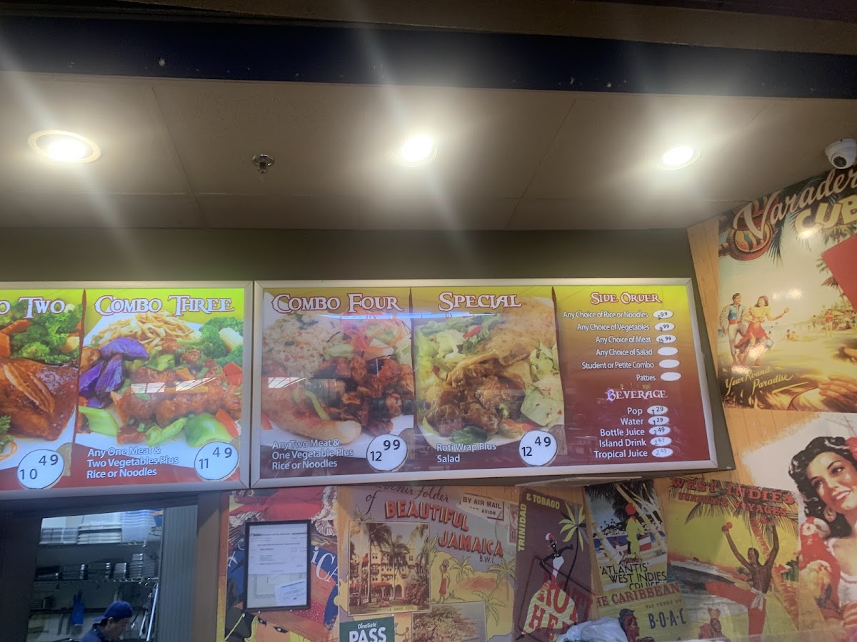 Caribbean Queen Photo Menu 1