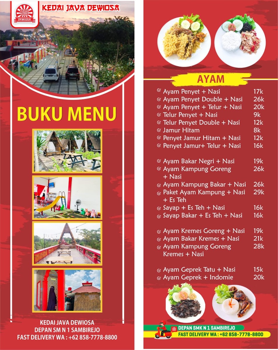 Kedai Java Dewiosa Photo Menu 1