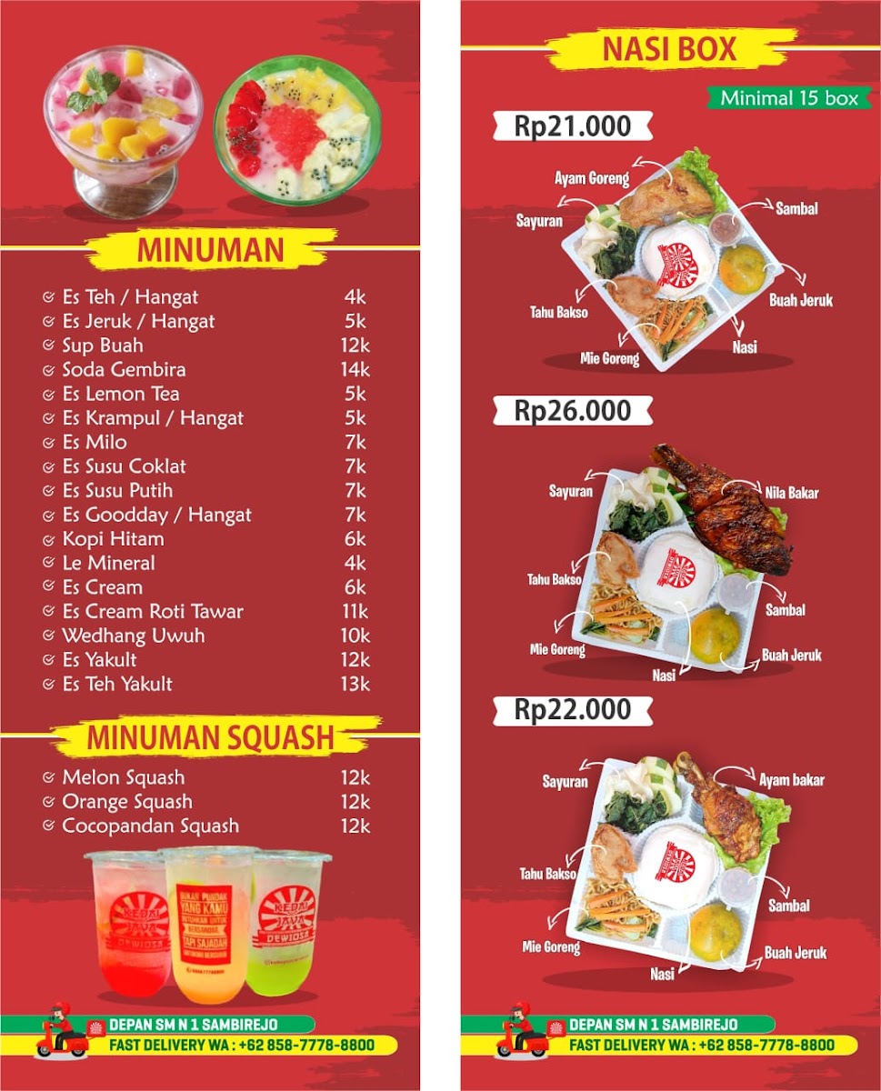 Kedai Java Dewiosa Photo Menu 3