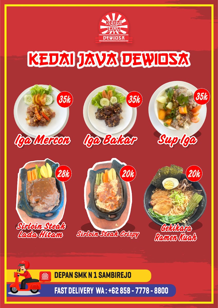 Kedai Java Dewiosa Photo Menu 7
