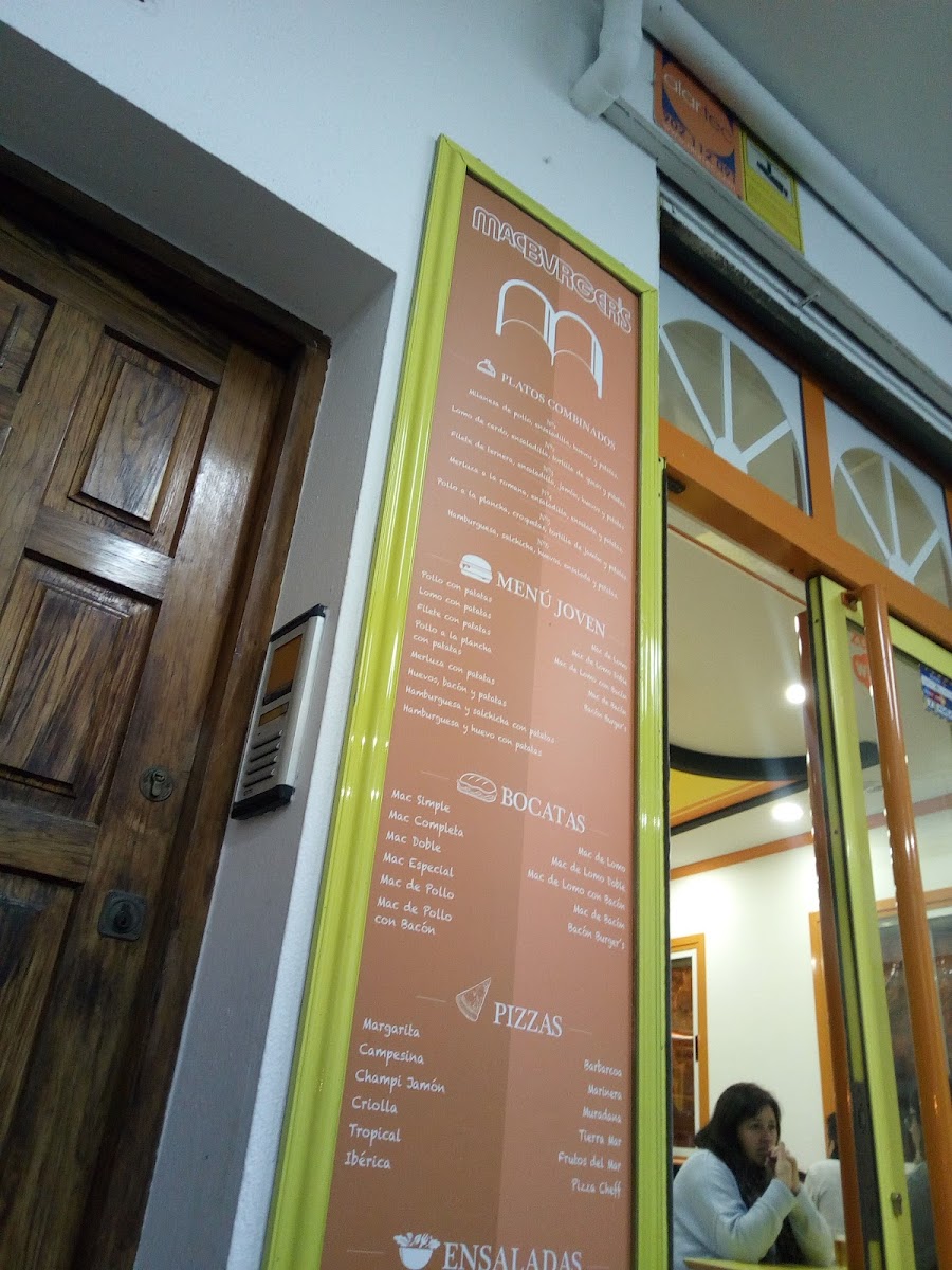 Hamburguesería MacBurger Photo Menu 10