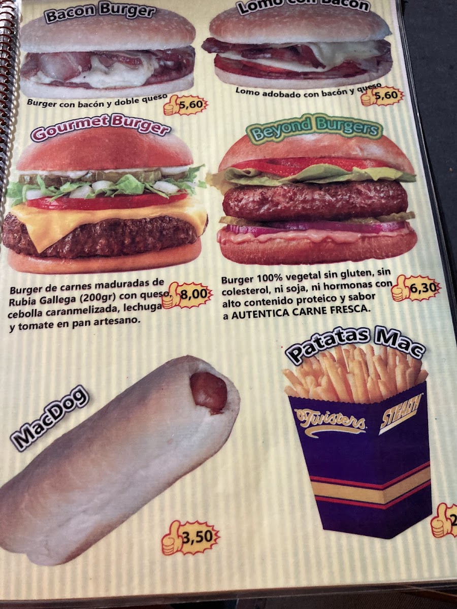 Hamburguesería MacBurger Photo Menu 5