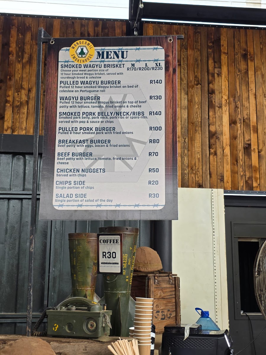 Wondermil Smokehouse Photo Menu 3