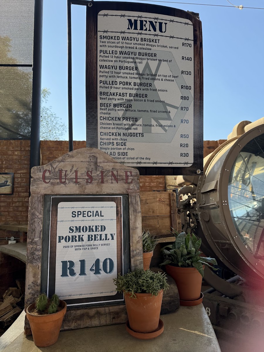 Wondermil Smokehouse Photo Menu 4