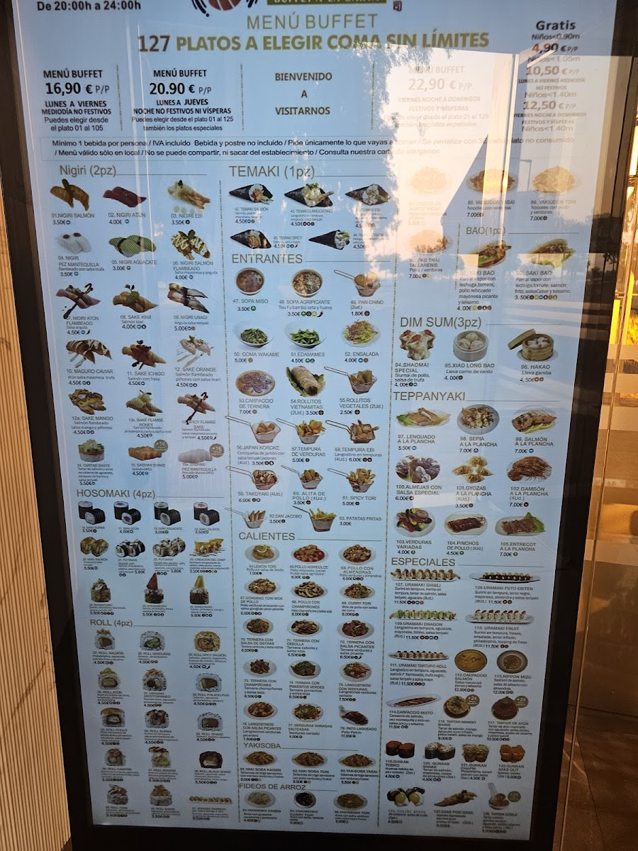 Sushi Taki Photo Menu 1