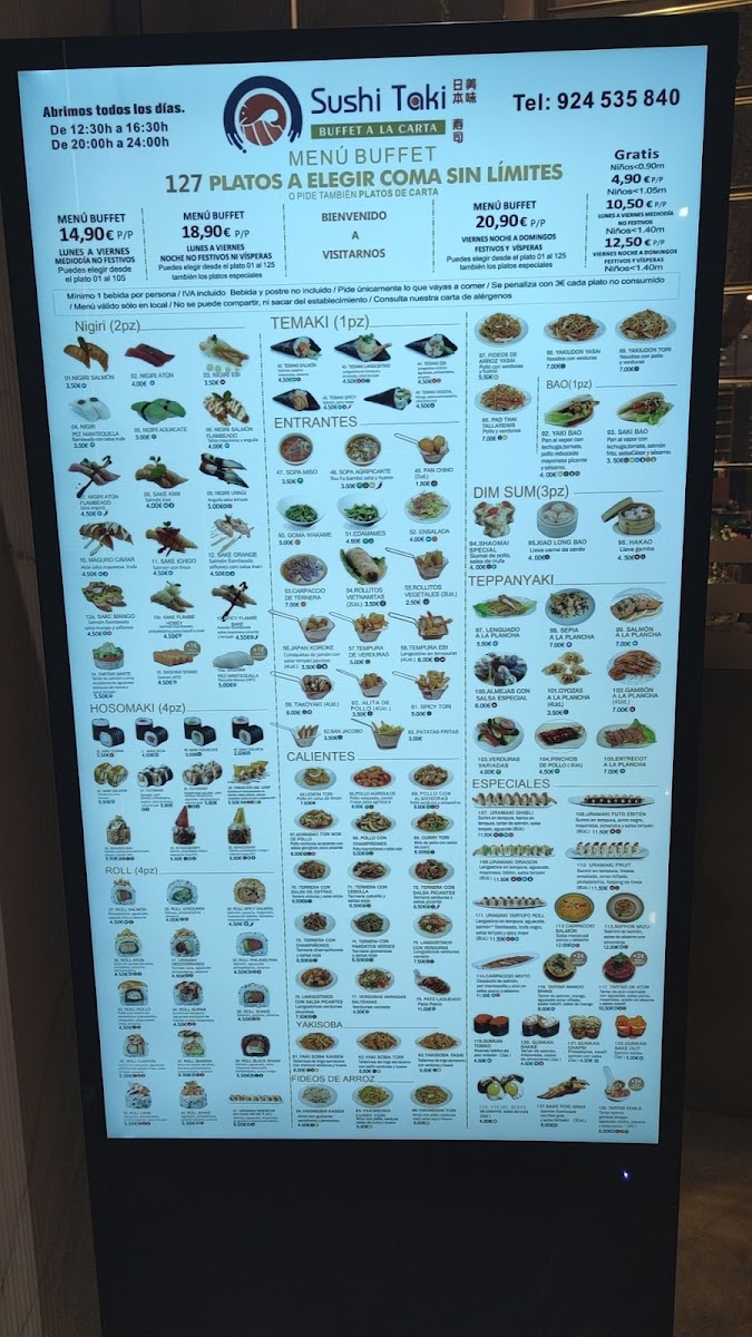 Sushi Taki Photo Menu 4