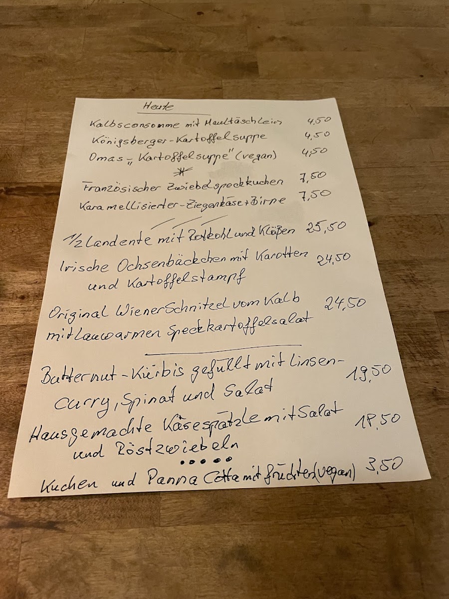 Schlesisch Blau Photo Menu 2