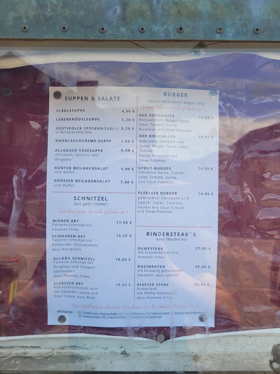 Schäffler und Rohlinger Photo Menu 2