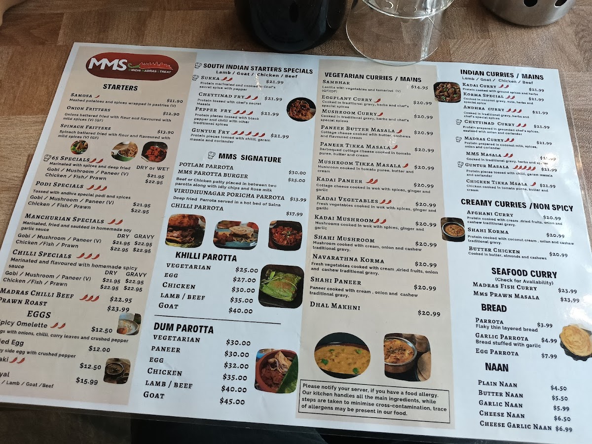 MMS Mirchi Madras Streat Photo Menu 10