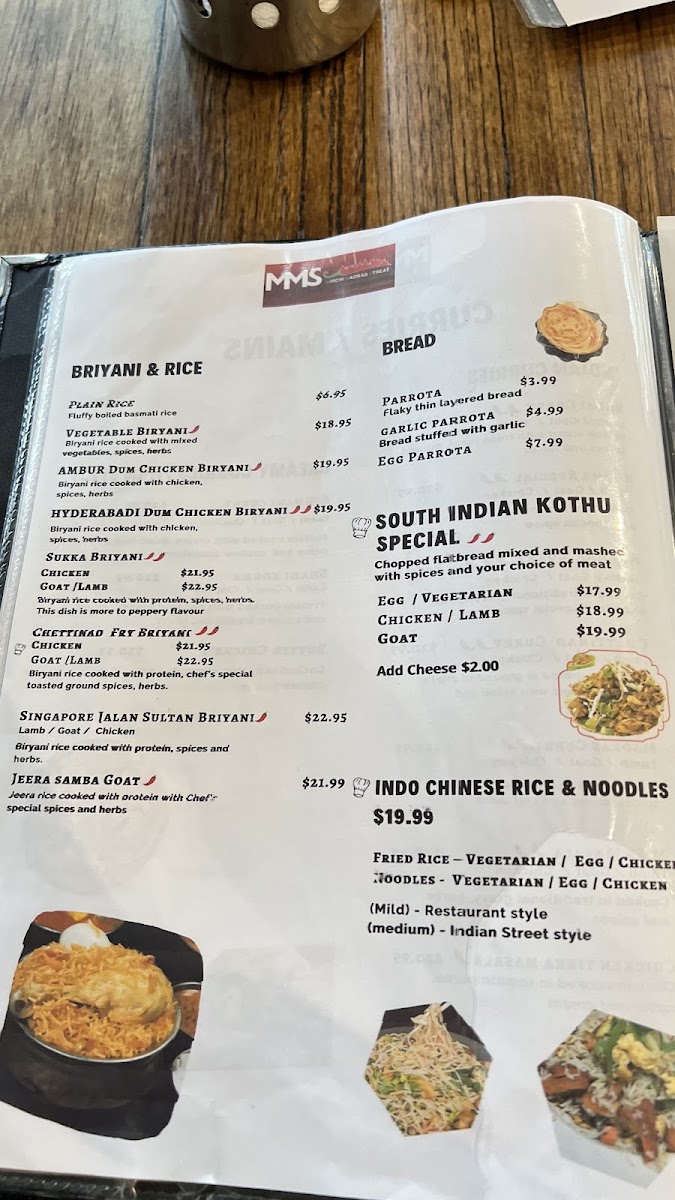 MMS Mirchi Madras Streat Photo Menu 8