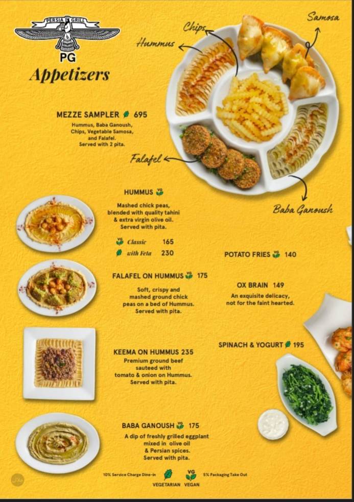 Persia Grill - Valero (Centrum II) Photo Menu 9