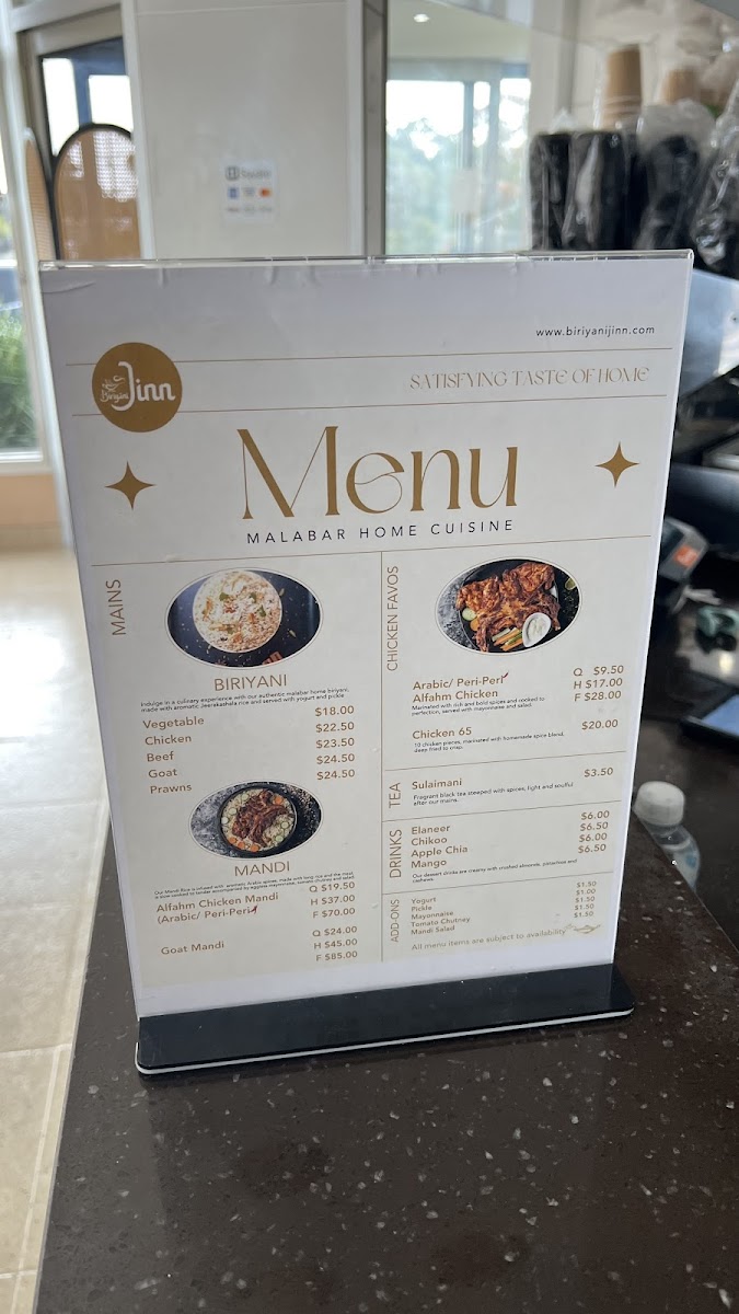 Biriyani Jinn Photo Menu 5