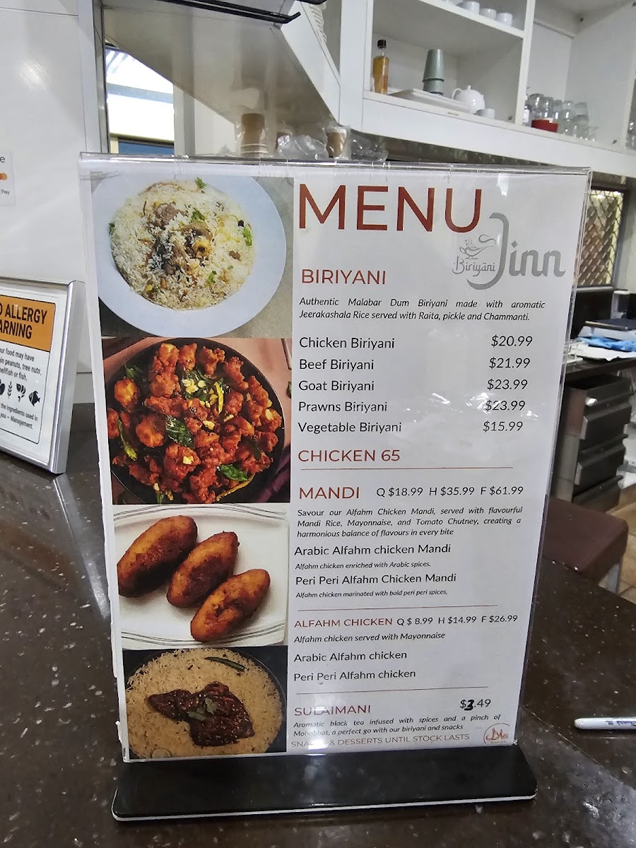 Biriyani Jinn Photo Menu 6