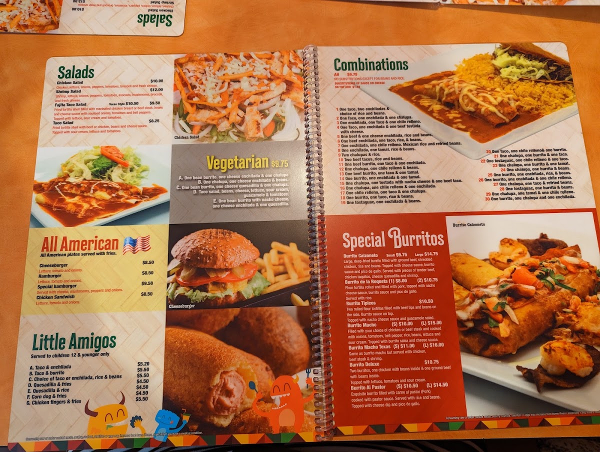 Senor Garcia Mexican Restaurant Photo Menu 3
