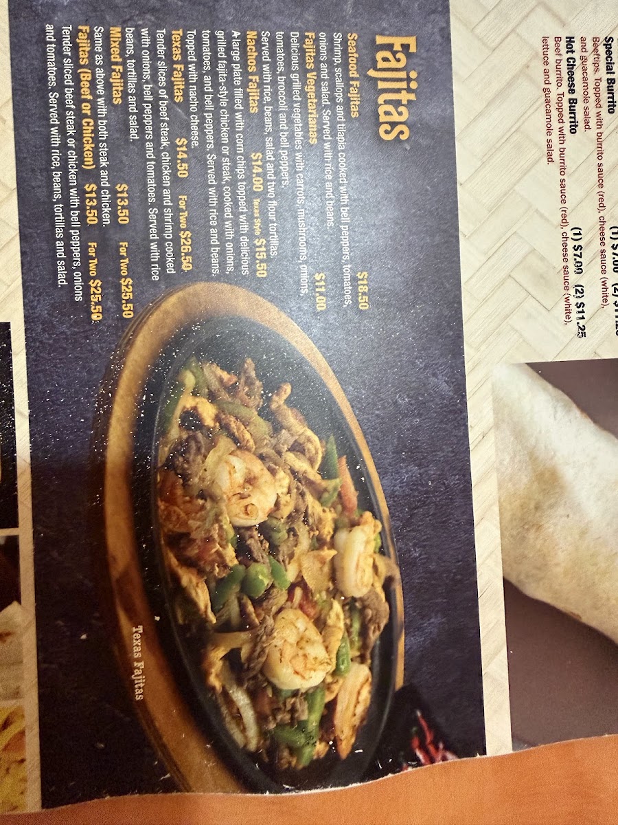 Senor Garcia Mexican Restaurant Photo Menu 7