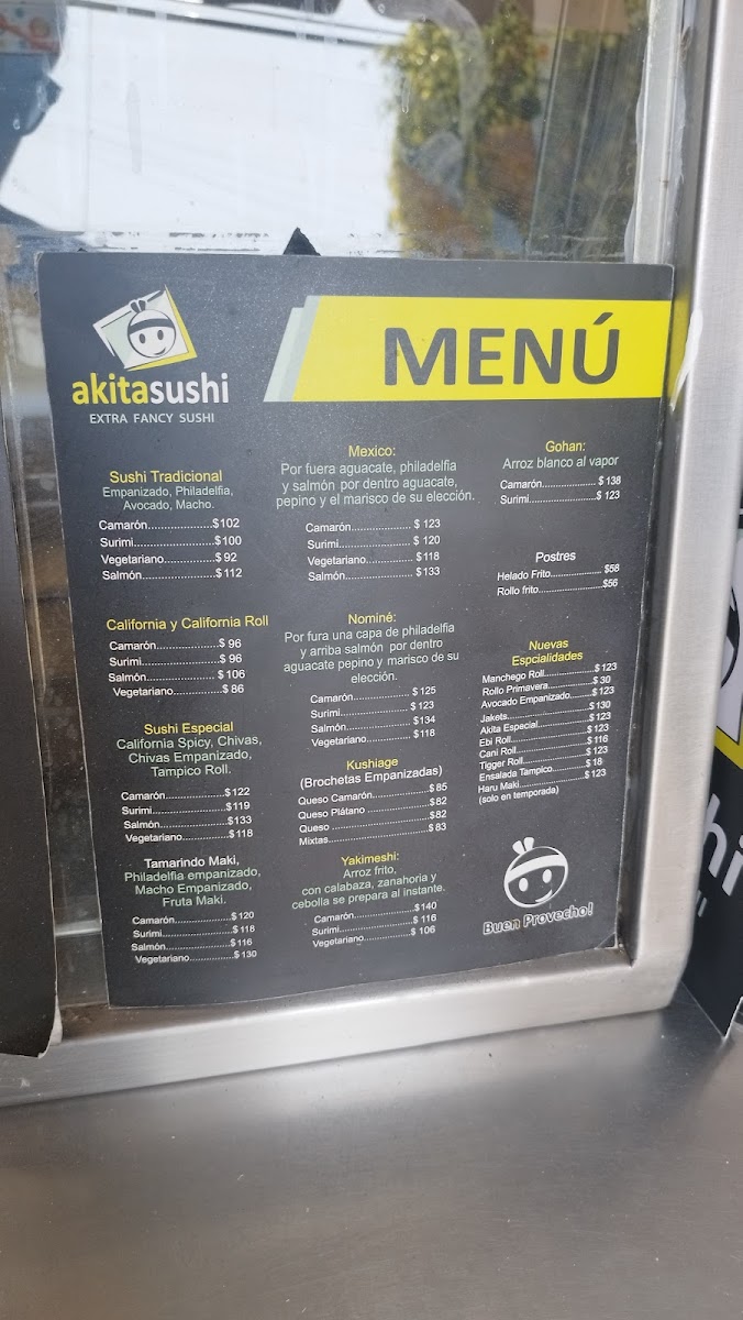 Akita Sushi Photo Menu 2