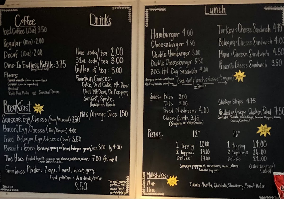 Cairo Country Cafe Photo Menu 2