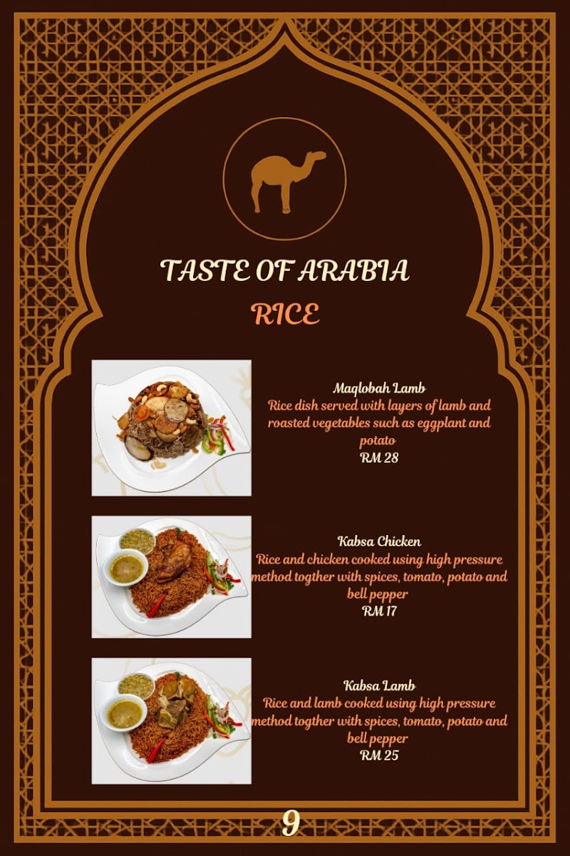 Hungry Habibi Photo Menu 3