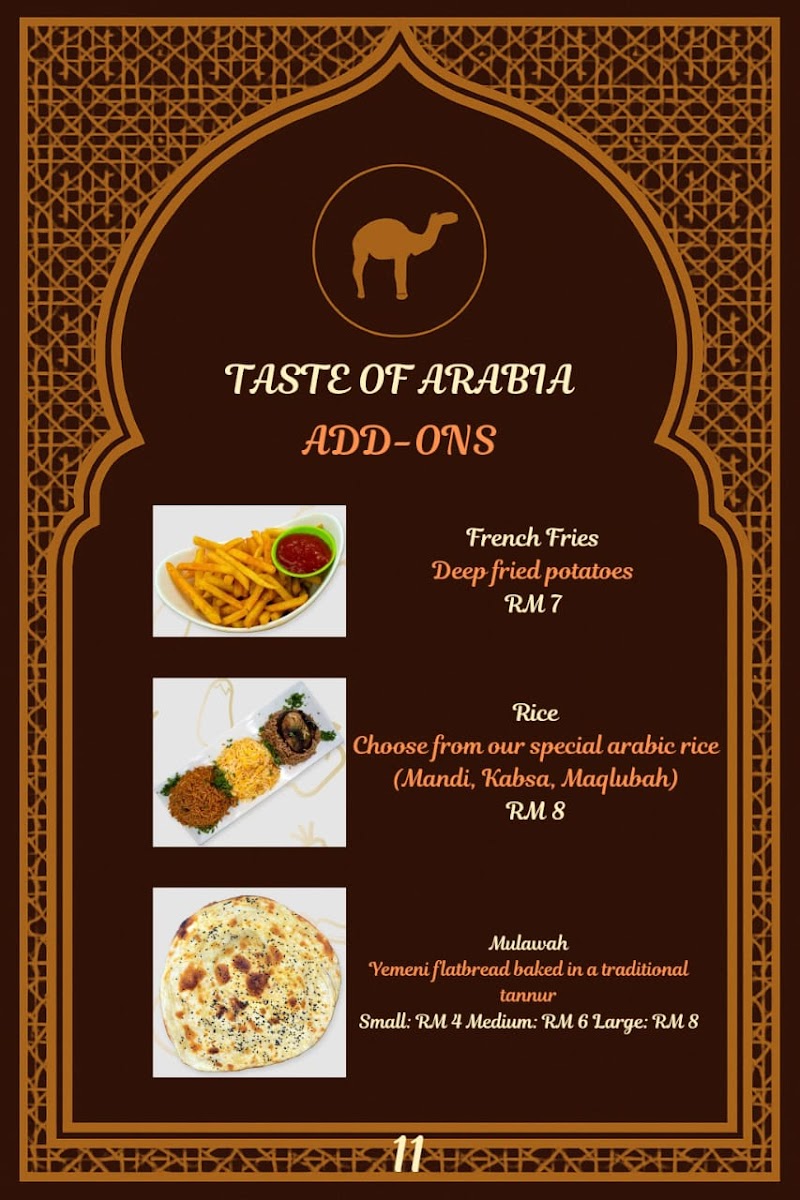 Hungry Habibi Photo Menu 4