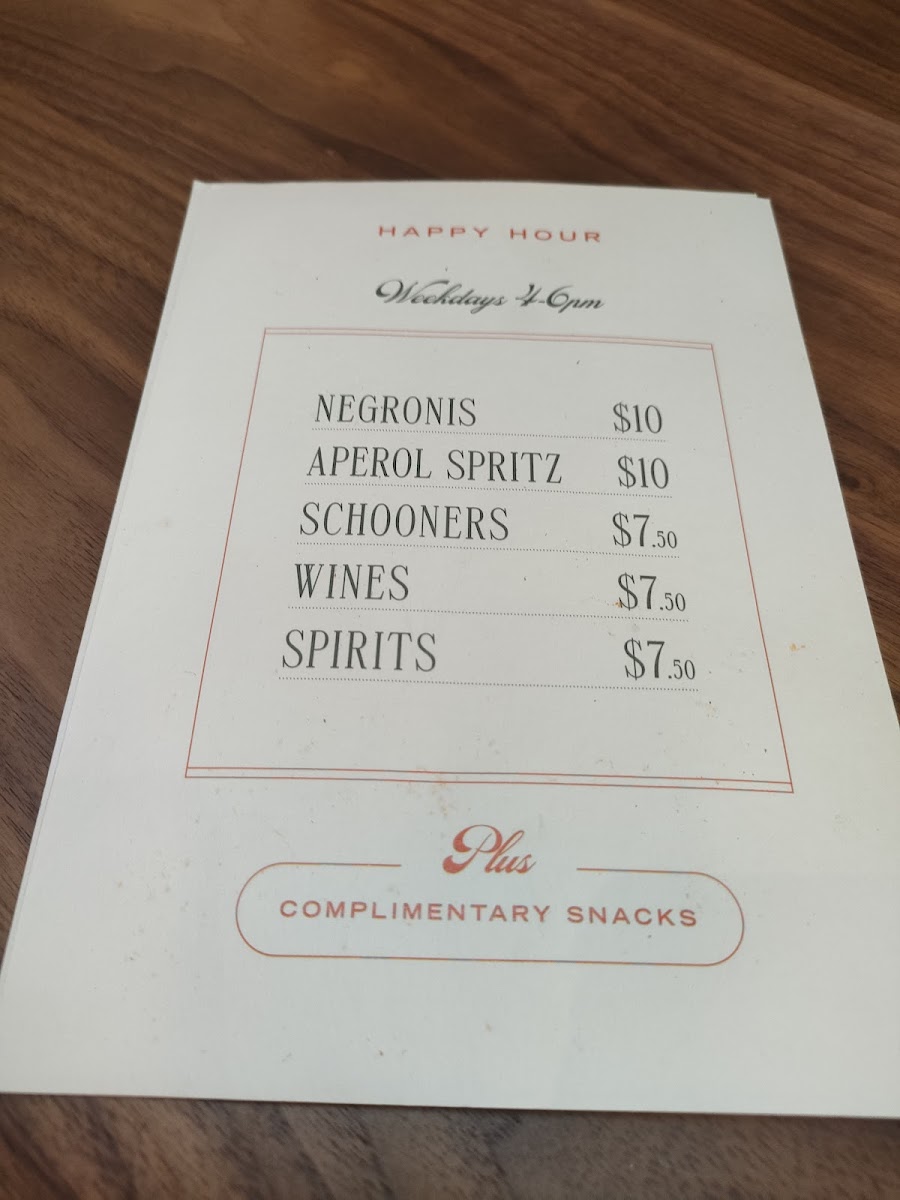 Morrison’s Oyster Bar & Grill Photo Menu 5