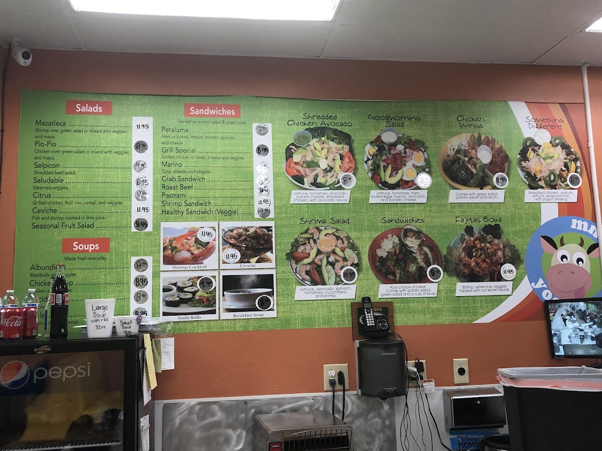 MMM YOGURT Photo Menu 1