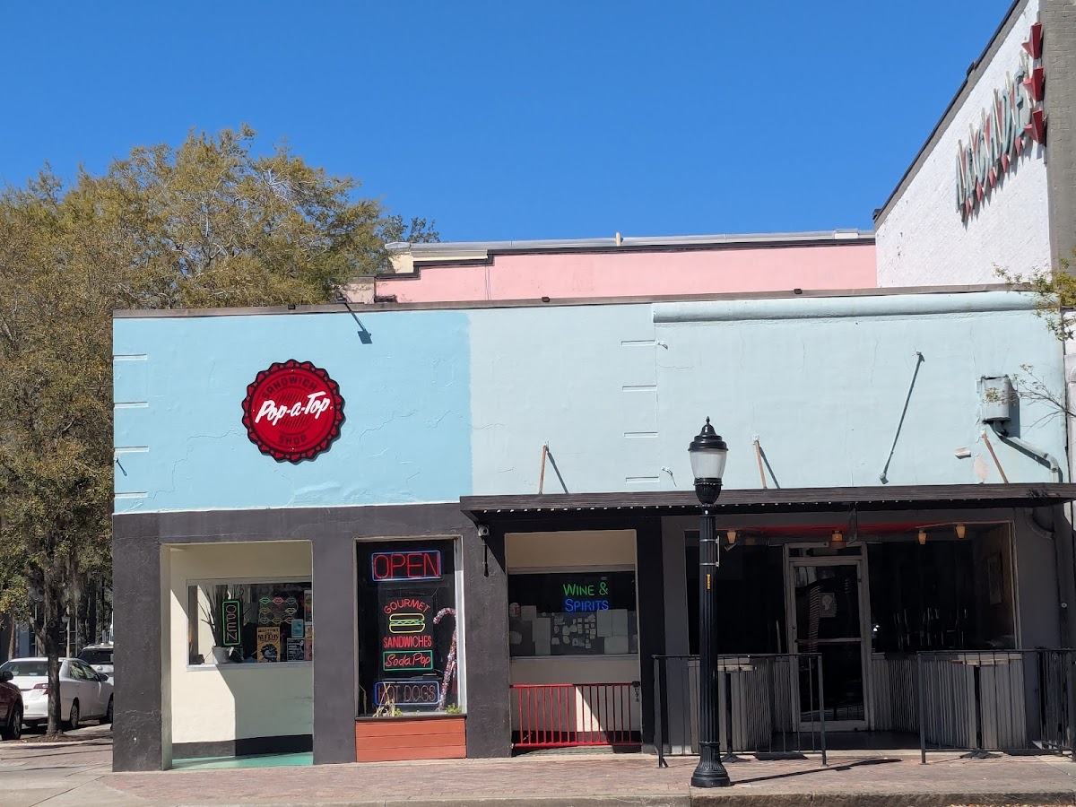 Pop-A-Top Sandwich Shop
