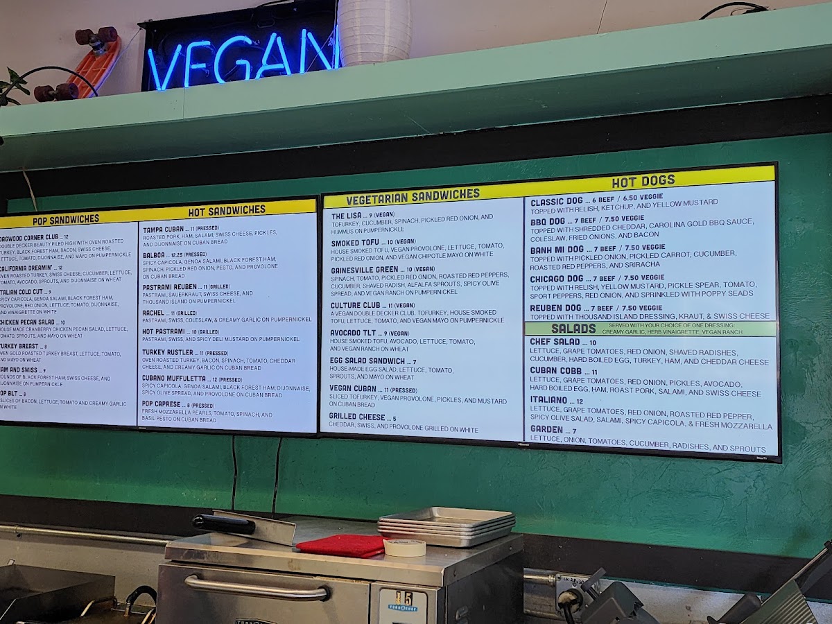 Pop-A-Top Sandwich Shop Photo Menu 4