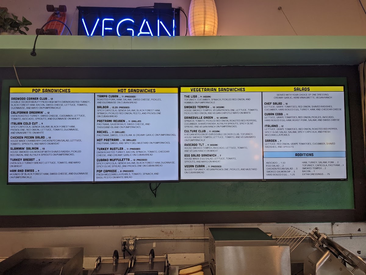 Pop-A-Top Sandwich Shop Photo Menu 5