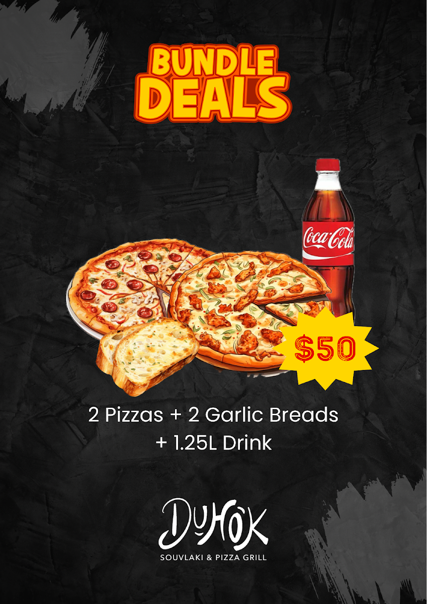 Duhok Souvlaki & Pizza Grill Photo Menu 4