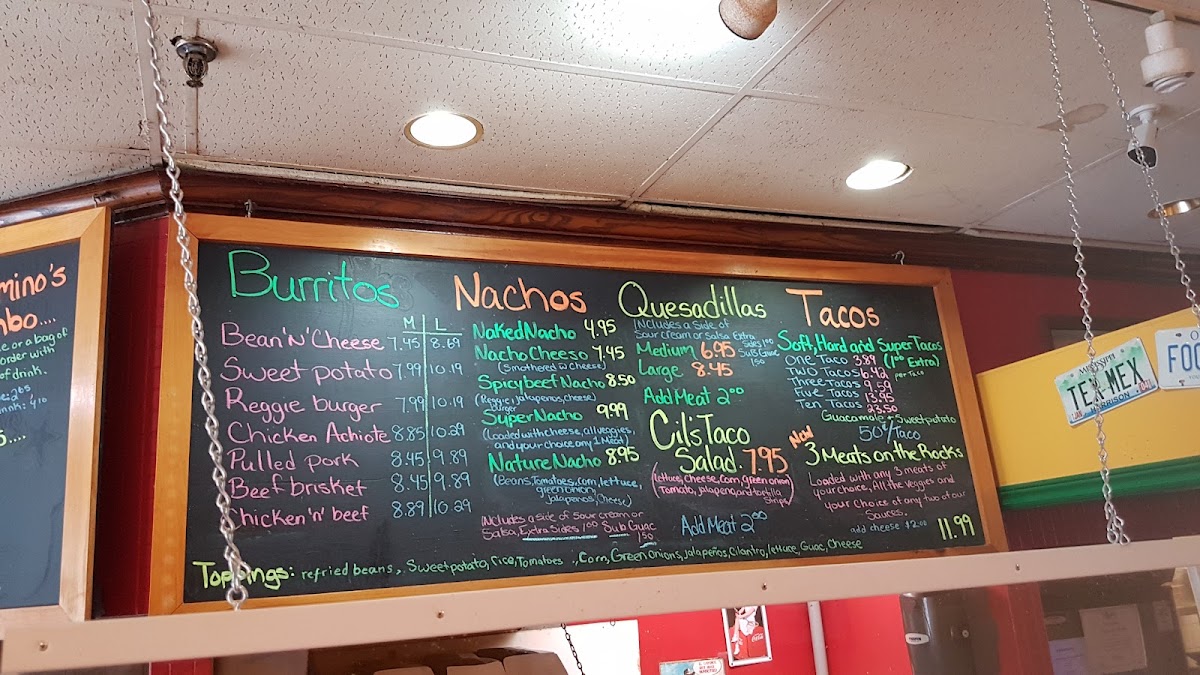 El Camino's Photo Menu 2