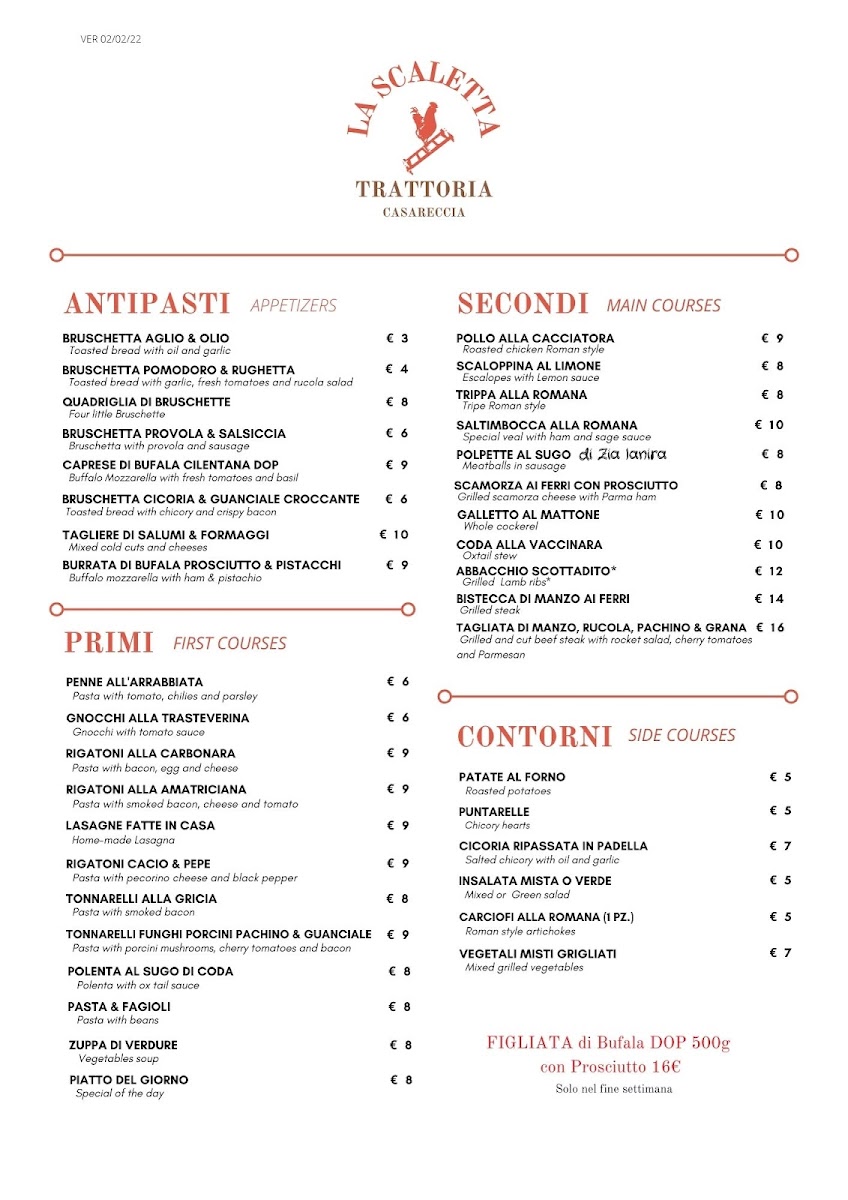 La Scaletta Photo Menu 6