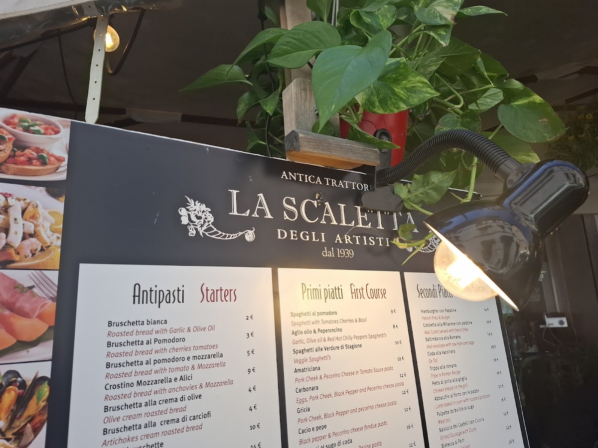 La Scaletta Photo Menu 9