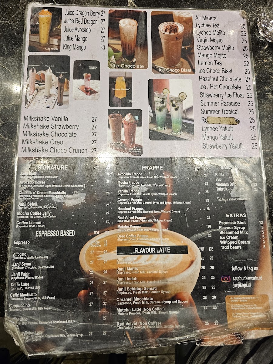 Setahun Kemarin Coffee Photo Menu 6