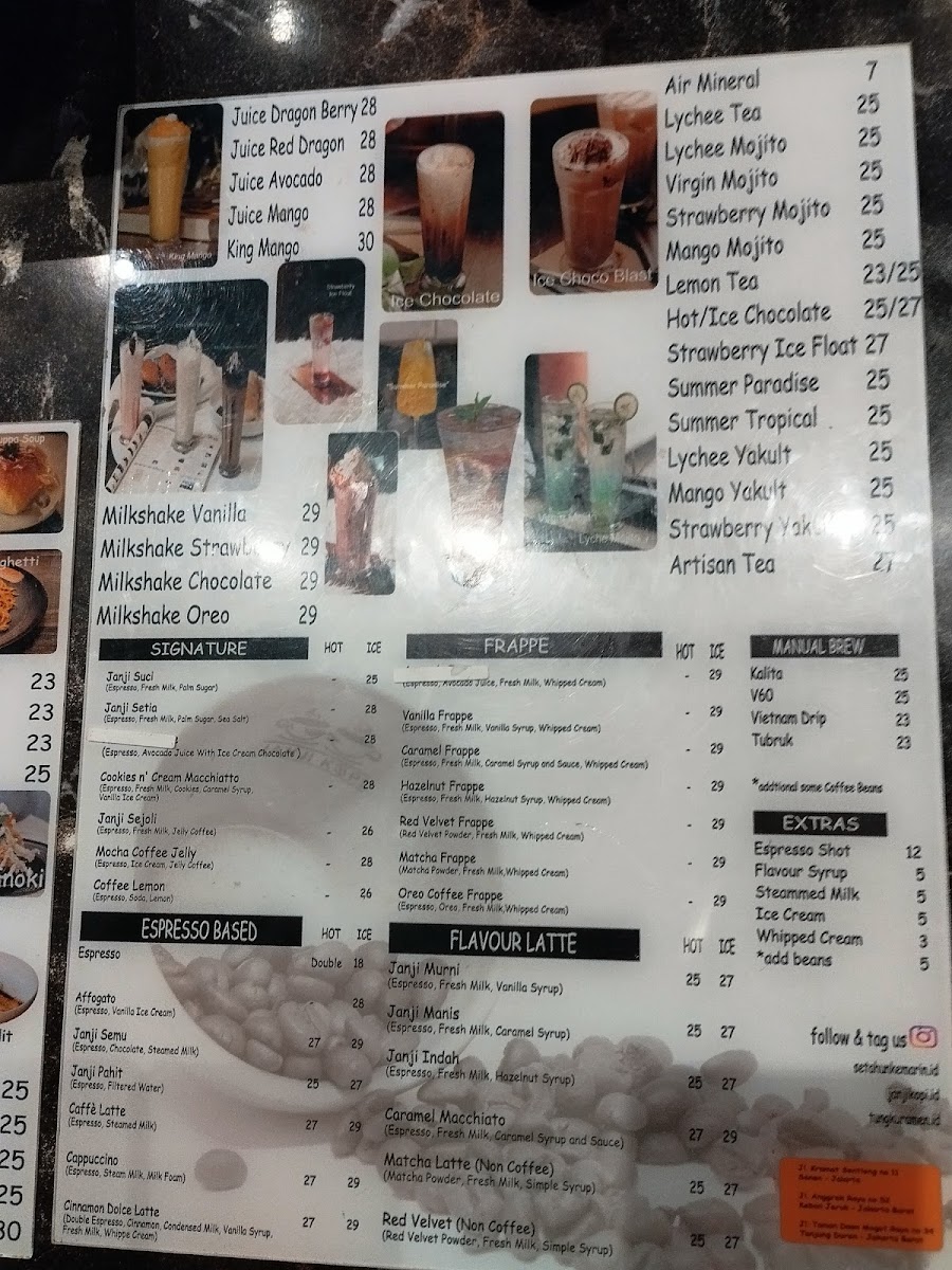 Setahun Kemarin Coffee Photo Menu 8