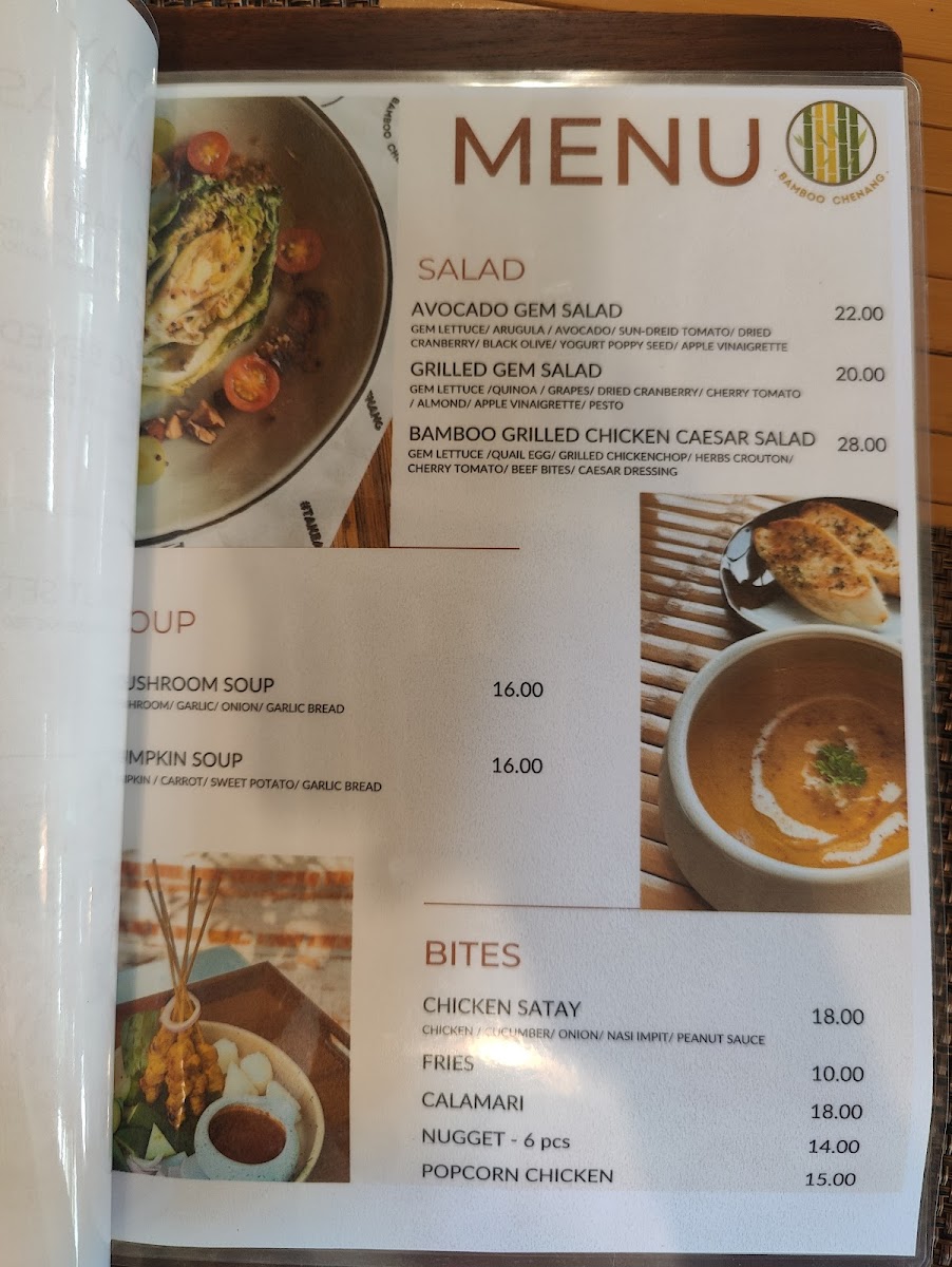 Golden Bamboo Cafe Photo Menu 10