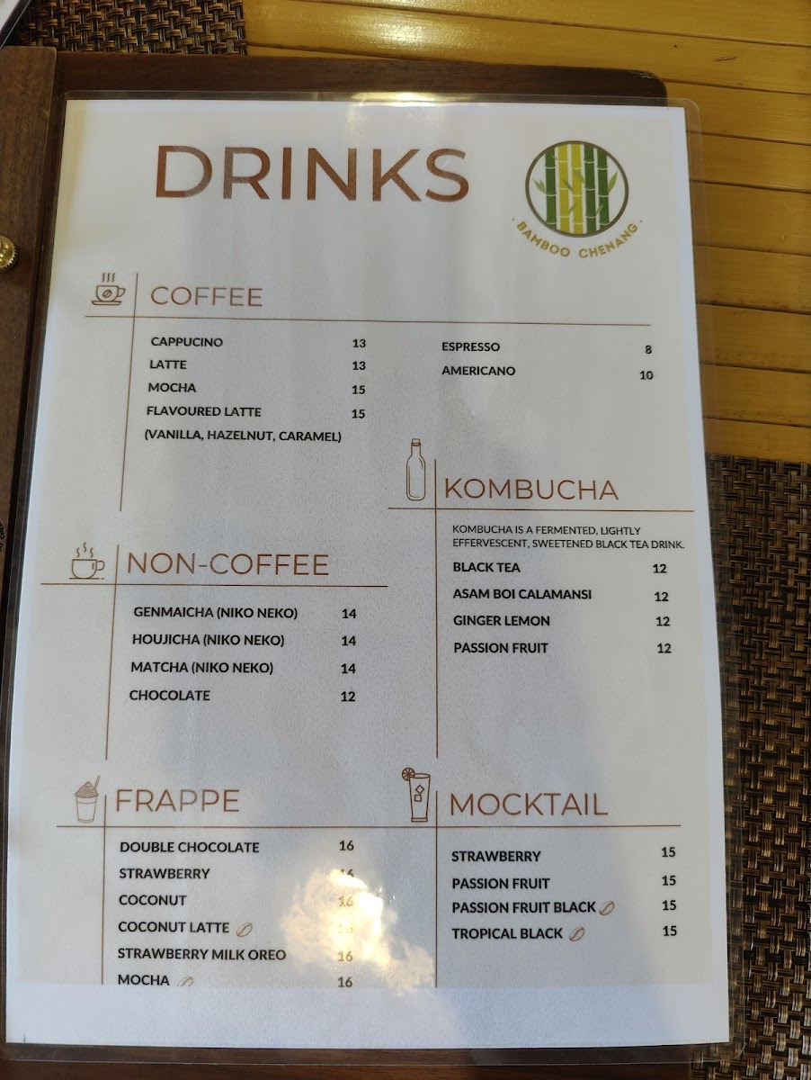 Golden Bamboo Cafe Photo Menu 9