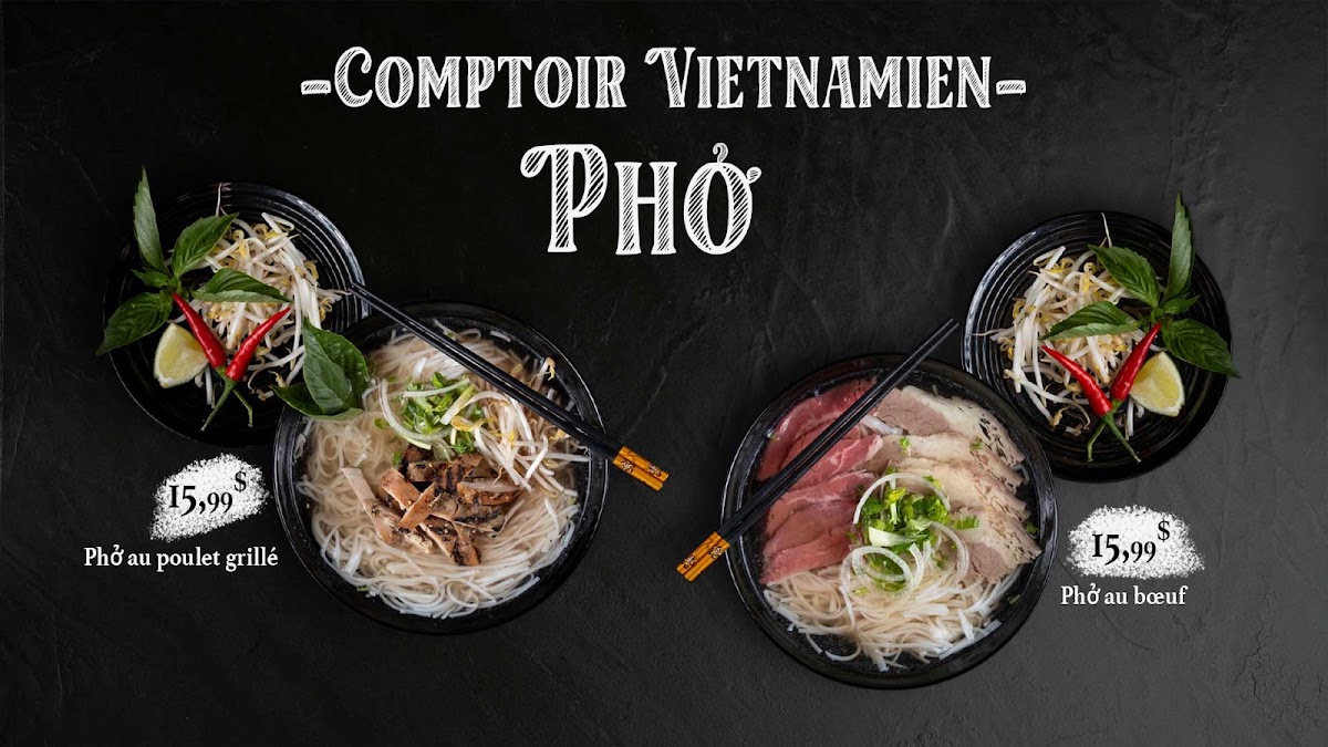 Comptoir vietnamien et poké Photo Menu 7