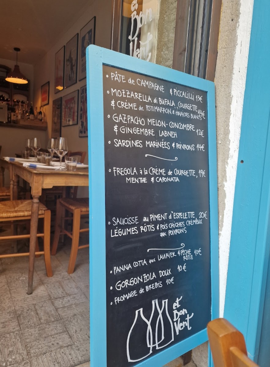ET BON VENT - RESTAURANT Photo Menu 2