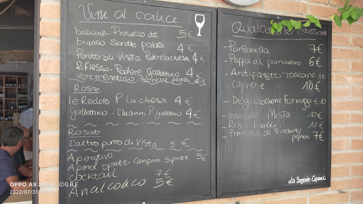 La Sorgente Ristorante Photo Menu 1