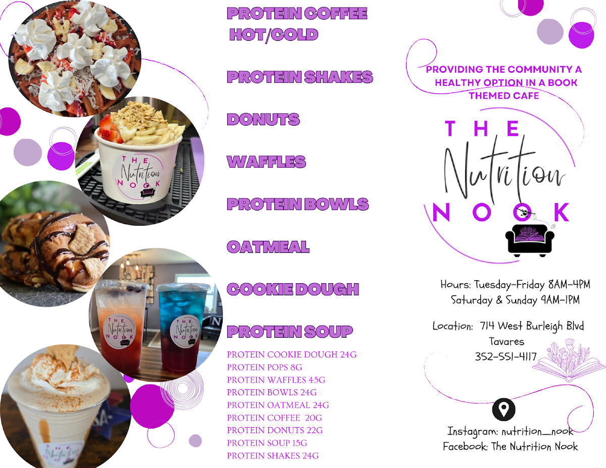 The Nutrition Nook Photo Menu 8