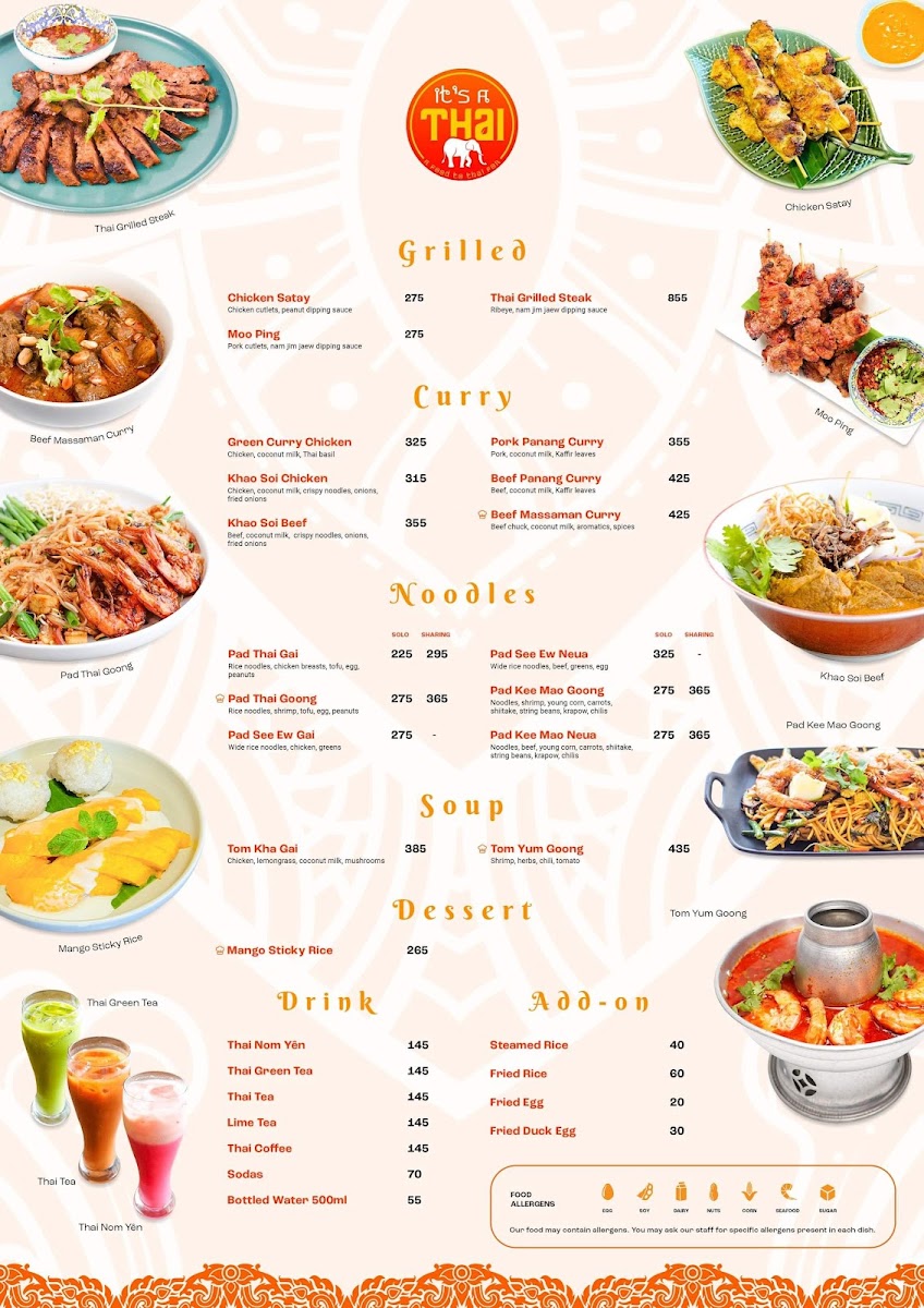 It's a Thai - Calamba Photo Menu 3