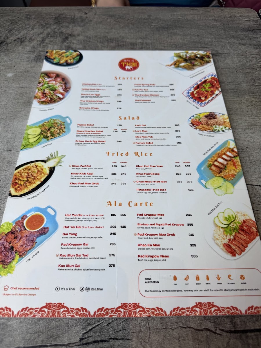 It's a Thai - Calamba Photo Menu 5