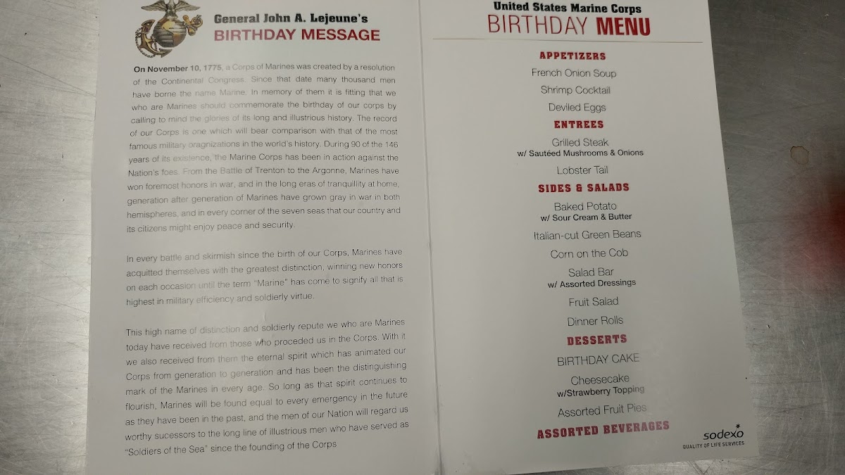 Martini Hall 53 Photo Menu 1