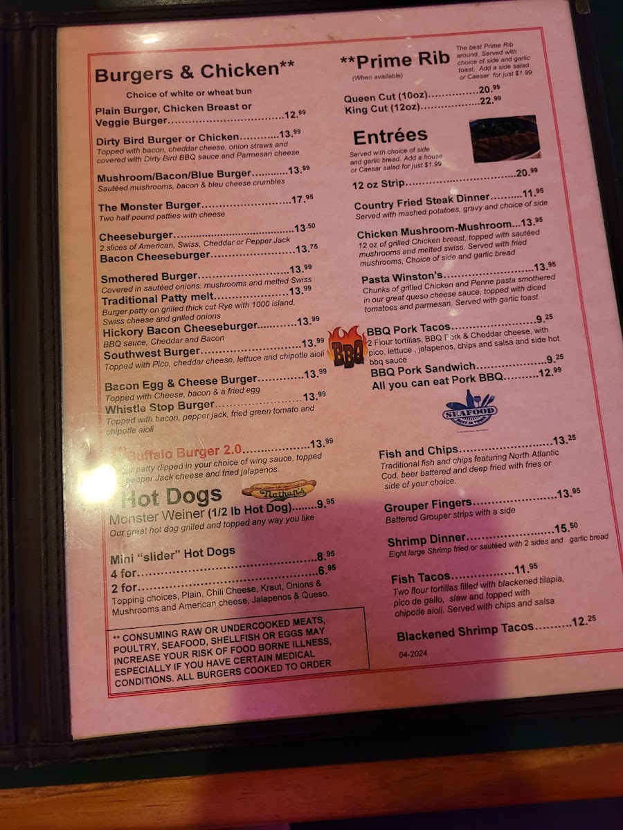 The Sports Grill Photo Menu 8