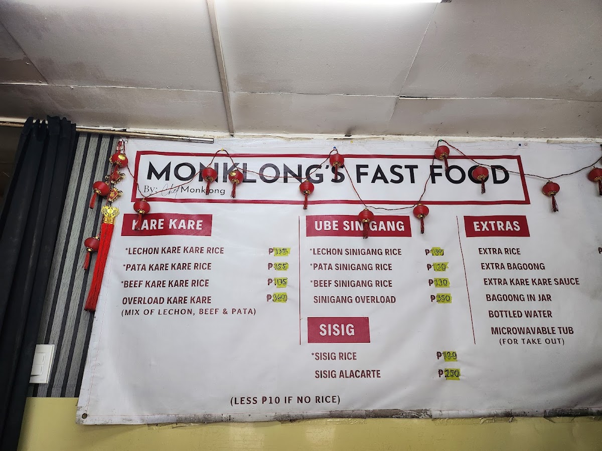 Chef monklong Photo Menu 4